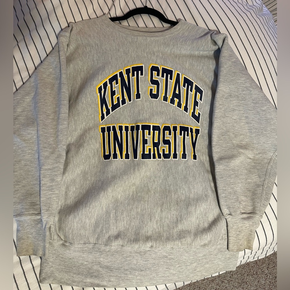 90’s Champion Crewneck - Kent State University Crewneck